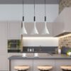 Nordic Minimalism Aluminum Horn Chandelier Restaurant Bar Lamp