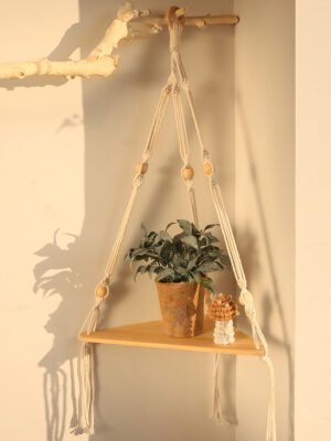 Macrame Shelves For Bedroom Plant Boho Home Decor Chr