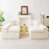 0c438e2e-1349-47d9-aaaf-5f3c46b87d0b.jpg Luxury White Turtle Velvet Multifunctional Sofa