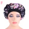 Beauty print Satin silk Bonnet sleep night cap
