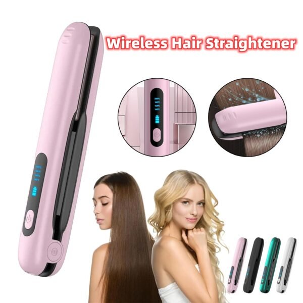 12a34d61-96cc-4e58-bf48-bb7306a4d200.jpg Wireless Hair Straightener Flat Iron Mini 2 IN 1 Roller