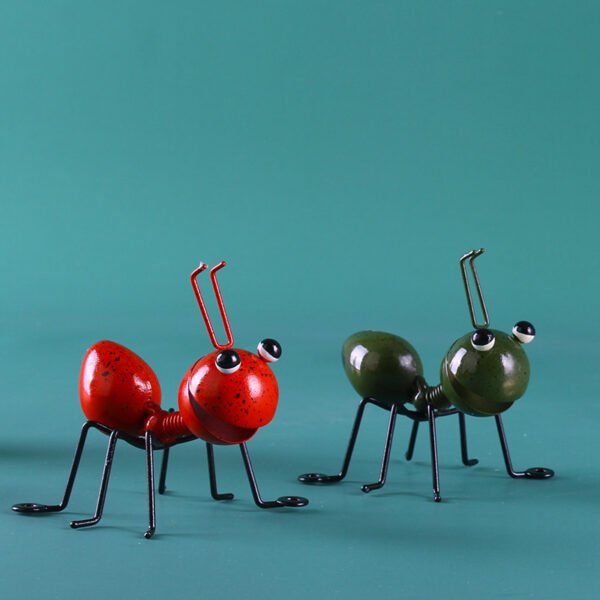 Metal Ant Garden Decor Insect Wall Art 3D Sculpture