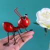 Metal Ant Garden Decor Insect Wall Art 3D Sculpture