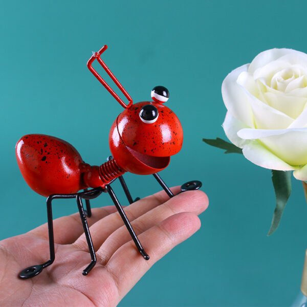 Metal Ant Garden Decor Insect Wall Art 3D Sculpture