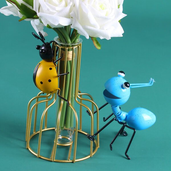 Metal Ant Garden Decor Insect Wall Art 3D Sculpture