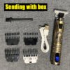 Electric Hair Clipper Oil head Electric hair Clipper LCD Display
