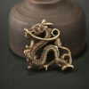 1620913442193.jpg Chinese Dragon Brass Figurines Keychain Pendant Home Car Feng Shui Decor