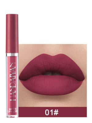 Matte Non-stick Cup Lip Gloss, Non-fading Matte Liquid Lipstick