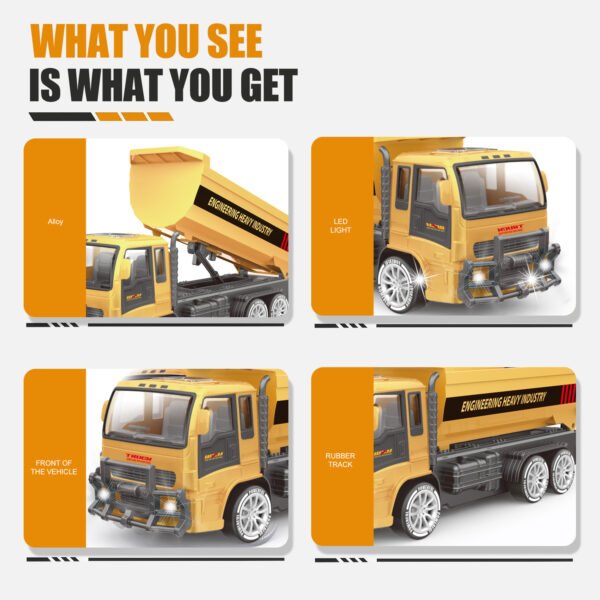 Remote-controlled Engineering Vehicle Toys