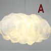 Net red cotton floating cloud lamp cloud chandelier