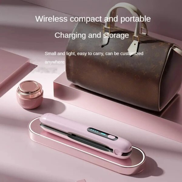 1b33815c-c2e4-47a7-aeac-2a24a1eadcd9.jpg Wireless Hair Straightener Flat Iron Mini 2 IN 1 Roller