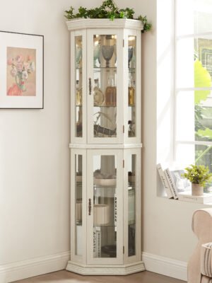 1b3e1528-df2c-42f1-a460-98162f1950bd.jpg Lighted Corner Curio Cabinet