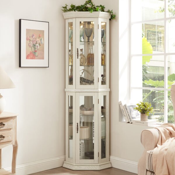 1b3e1528-df2c-42f1-a460-98162f1950bd.jpg Lighted Corner Curio Cabinet