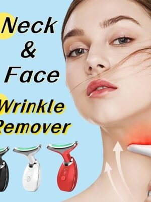Neck Face Beauty Device Colorful LED Photon Therapy