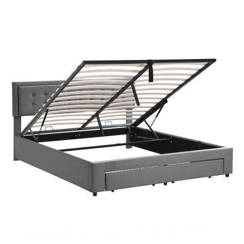 Upholstered Bed,Super King Size Bed-6ft180x200cm