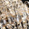 Golden Crystal Chandelier