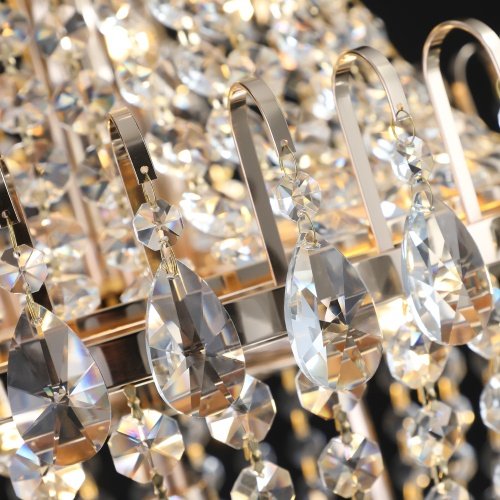 Golden Crystal Chandelier