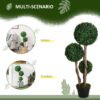 2013767d-8749-4ee0-b2b8-1fce3718e9a7.jpg 35.5" Artificial Plant for Home Decor Indoor & Outdoor Fake Plants Artificial Tree in Pot