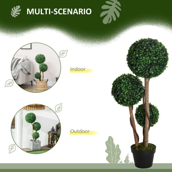 2013767d-8749-4ee0-b2b8-1fce3718e9a7.jpg 35.5" Artificial Plant for Home Decor Indoor & Outdoor Fake Plants Artificial Tree in Pot