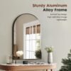 201a1986-7a41-4483-ab6a-ec5599612764.jpg Bathroom Wall Mirror, Metal Frame Vanity Mirror For Bedroom, Entryway, Living Room