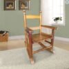 Children's Rocking Oak Chairs