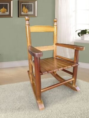 Children's Rocking Oak Chairs