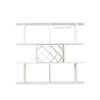 Large Wall Mounted 3 Tier  Rustic Bottle Wine Rack