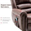 2a767105-cfcf-476f-a8e8-8df4bf5c8ff0.jpg Massage Chair Heavy Duty Electric Faux Leather Reclining Chairs With USB Port And 2 Side Pockets