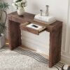2b3f1220-004d-40da-844c-6f975d92b998.jpg Elegant Natural Walnut Wood Grain Bar Table -50 Inches Long