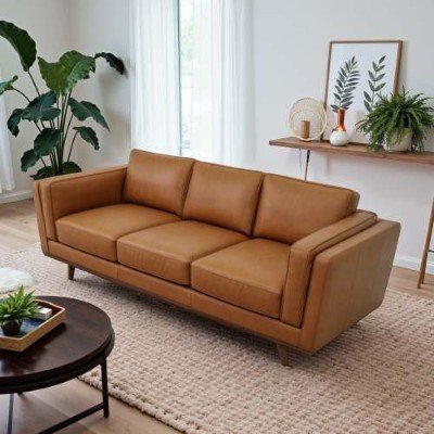 2b41bc7c-1754-43ef-8928-da1e63247402.jpg Chase Mid Century Modern Genuine Leather Sofa