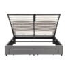 Upholstered Bed,Super King Size Bed-6ft180x200cm