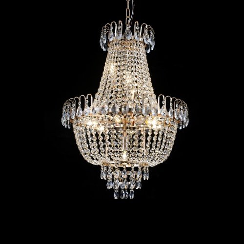 Golden Crystal Chandelier