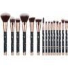 11 sets of marble makeup brush