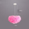 390bde1d-9f57-48ea-b831-cf016ebe700f.jpg Modern Minimalist Master Bedroom Ins Net Red Girl Heart Chandelier