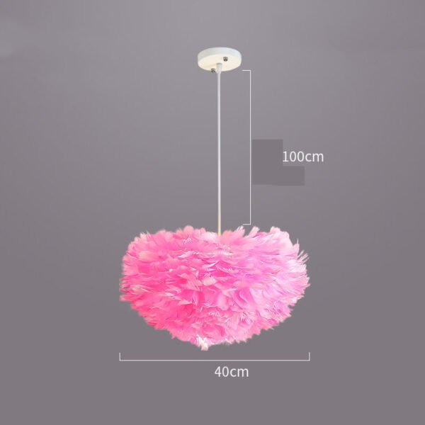 390bde1d-9f57-48ea-b831-cf016ebe700f.jpg Modern Minimalist Master Bedroom Ins Net Red Girl Heart Chandelier