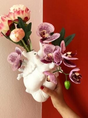 Shape Flower Vase Nordic Style Flower Pot Art Vases Sculpture