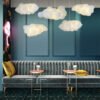 Net red cotton floating cloud lamp cloud chandelier
