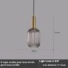 Nordic Creative Bar Restaurant Chandelier