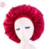 Beauty print Satin silk Bonnet sleep night cap