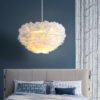 46c58c53-def9-46ed-8270-ebb3ce8c7e70.jpg Modern Minimalist Master Bedroom Ins Net Red Girl Heart Chandelier