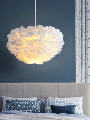 46c58c53-def9-46ed-8270-ebb3ce8c7e70.jpg Modern Minimalist Master Bedroom Ins Net Red Girl Heart Chandelier