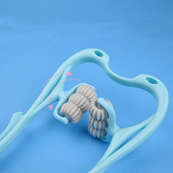 4750759d-c4b3-453a-bfdc-1c09d8842b0e.jpg Multifunctional Manual Six-wheel Neck Massager Massage Relieve Roller Massage Tool