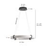 47532bcd-d637-409d-a3f1-eb6f3a50c23a.jpg Modern LED Pendant Light, 24-Inch Round Hanging Chandelier With Adjustable Height,