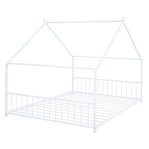 Full Size Metal Household Bed