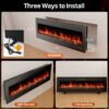 Electric Fireplace Heater With Remote Control