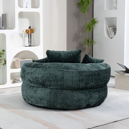 COOLMORE Lazy Sofa Durable Comfort Lounger High Back Bean Bag Chair Couch