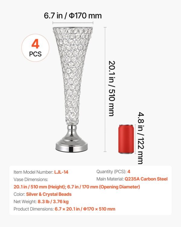 4ff55555-e5a4-4af1-b4c3-1f987f3cd582.jpg 4 PCS Crystal Wedding Flower Vase