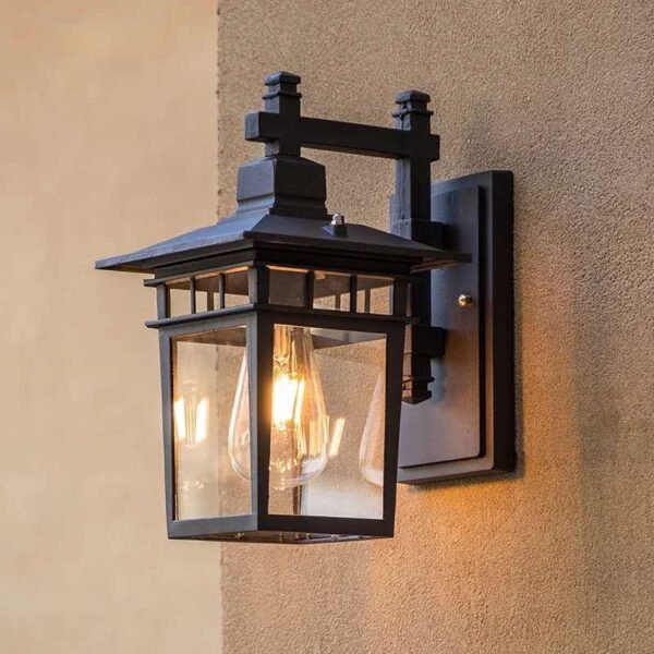 European style exterior wall light, outdoor light, waterproof courtyard light