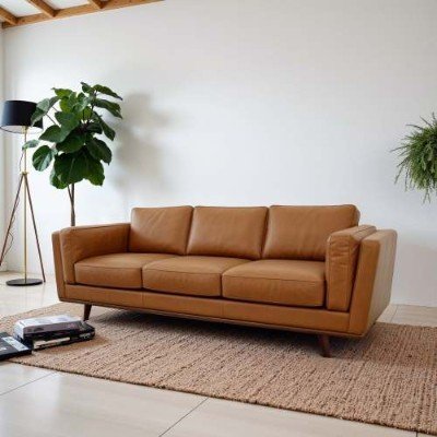 51e62220-dba9-43ca-9e80-2df46ba1f372.jpg Chase Mid Century Modern Genuine Leather Sofa