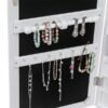 Non Full Mirror Wooden Wall Mounted Jewelry Storage Mirror Cabinet